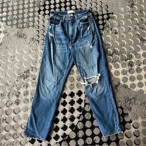 Abercrombie & Fitch The Ankle Straight Ultra High Rise 2